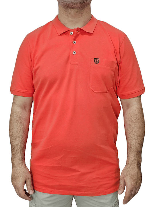 Polo Μπλούζα Κοντομάνικη Pink Coral