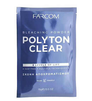 Farcom Polyton Clear Pulbere Deschidere până la 8 Nuanțe 15gr