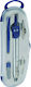 Grand Prix Metal Compas de marcat cu Creion Gray