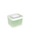 OXO Vase General Use with Lid Glass White 4000ml