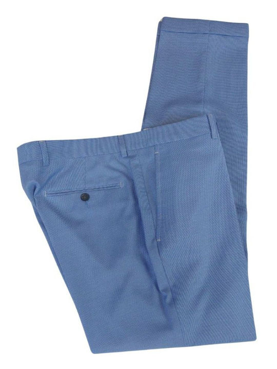 Trousers Suit Light Blue