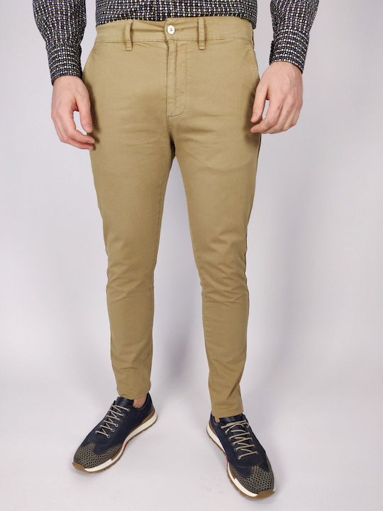 Red Wave Hose Chino Braun