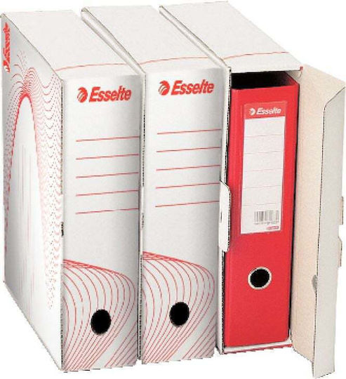 Esselte Aktenbox 35.5x30x9.7cm Weiß 1Stück