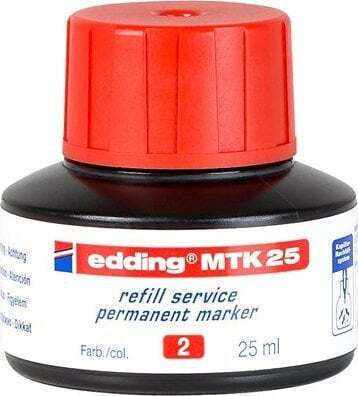 Edding Ανταλλακτικό Μελάνι για Στυλό Κόκκινο 25ml