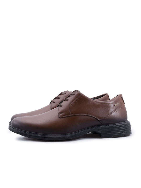 Pegada Men's Leather Casual Shoes Tabac Brown