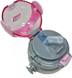 Ecolife Spare Lid for Thermos 400ml made of Plastic Pink