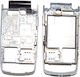 Nokia Μεσαίο Πλαίσιο Silber für NOKIA 6600F