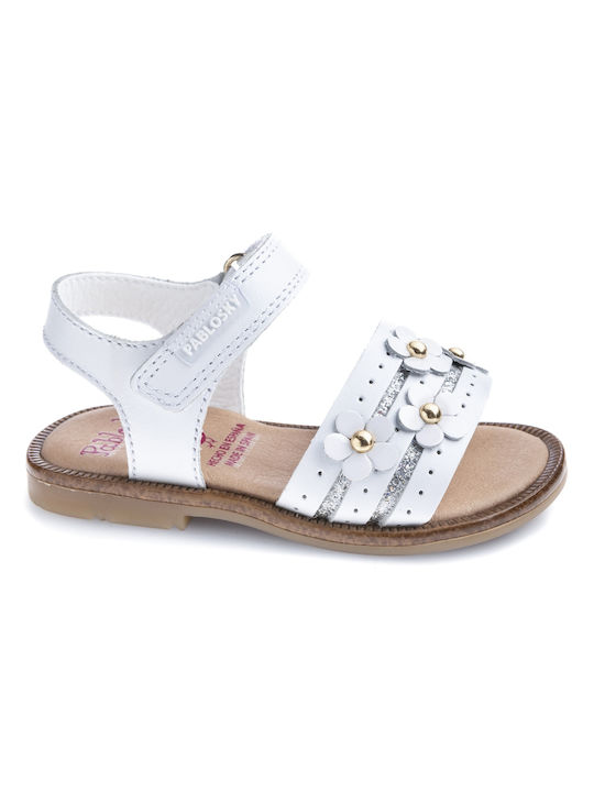 Pablosky Kids' Sandals White