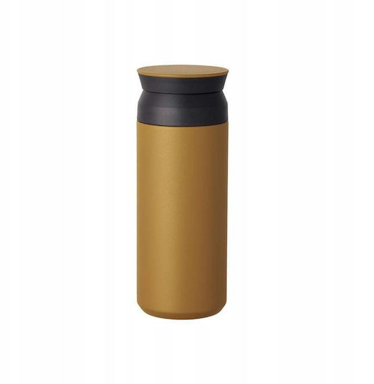 Kinto Ποτήρι Θερμός Ανοξείδωτο 500ml Brown