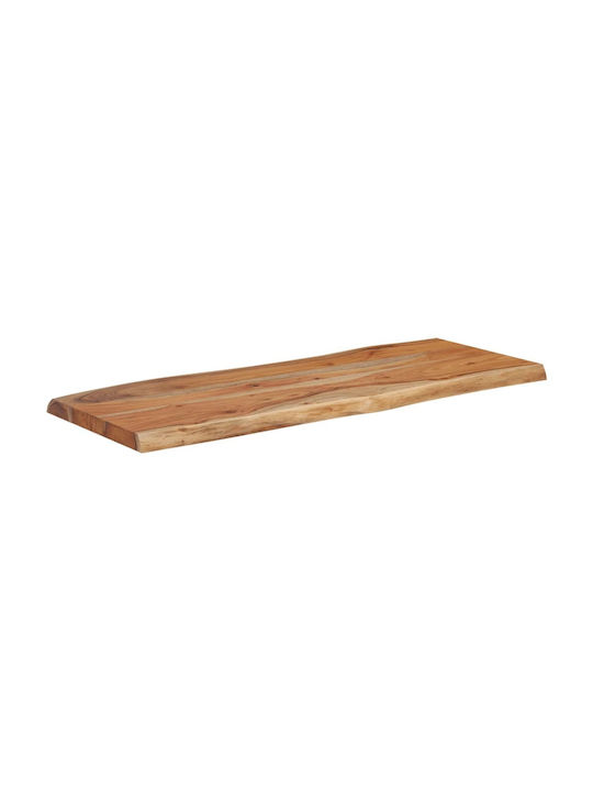 vidaXL Επιφάνεια Τραπεζιού από Μασίφ Ξύλο 100x40x2.5cm 370612 vidaXL Επιφάνεια Τραπεζιού από Μασίφ Ξύλο 100x40x2.5cm 370612