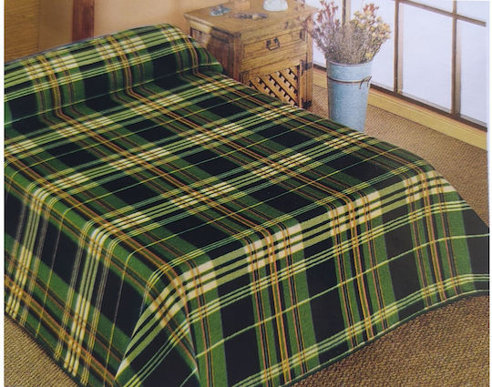 Dimcol Υπέρδιπλη 220x240εκ. Green