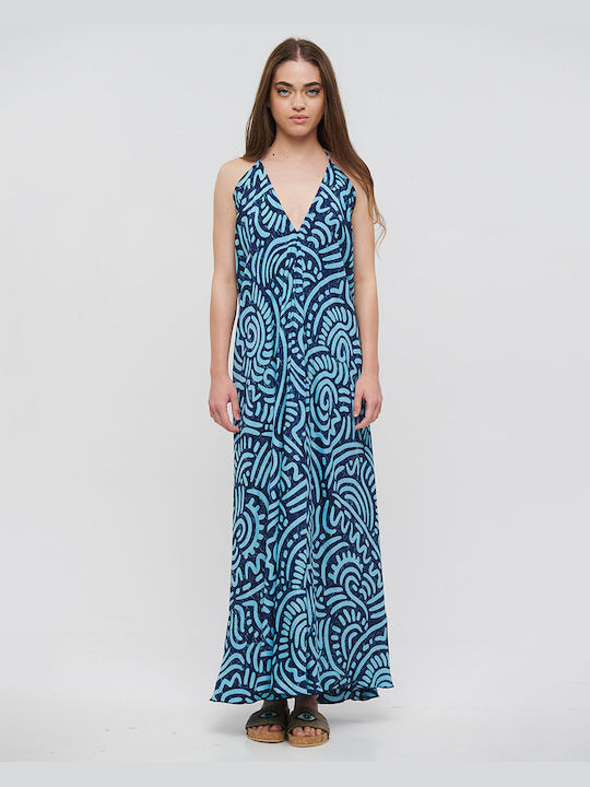 Ble Resort Collection Maxi Dress Blue