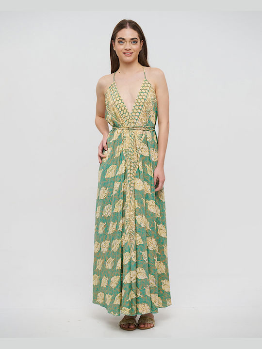 Ble Resort Collection Maxi Rochie Verde