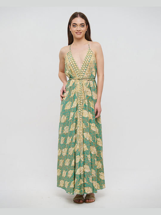 Ble Resort Collection Maxi Рокля Зелен