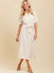 Rochie Midi Bej