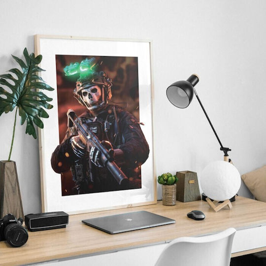 Walls Simon "ghost" Riley Rahmen Holz black frame 15x20cm