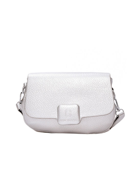 Bag to Bag Γυναικεία Τσάντα Χιαστί Ασημί