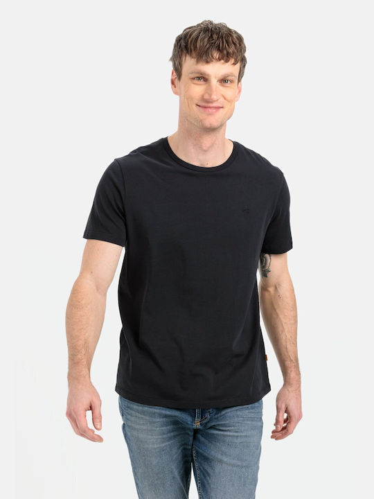 Camel Active Men's Short Sleeve T-shirt Charcoal