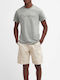 Barbour Herren T-Shirt Kurzarm Light Grey