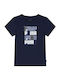 Puma Kids Blouse Short Sleeve NAVY