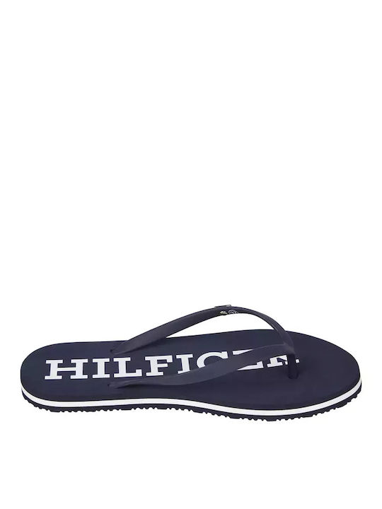 Tommy Hilfiger Women's Flip Flops Blue