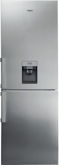 Whirlpool Fridge-Freezer 462lt NoFrost H195.5xW70xD75.5cm Inox WB70I 953 X