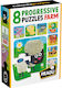 Kinderpuzzle Farm 8 in 1 für 2+ Jahre alt+ Jahre 28pcs Headu