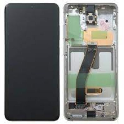 Samsung G980f G981b Galaxy S20 S20 5g Frontcover + Lcd + Touch Cloud White Original Service Pack | Skroutz.gr