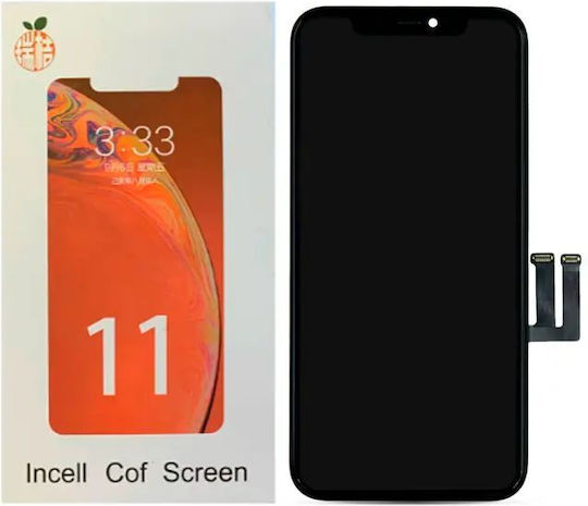 Οθόνη mit Touch-Mechanismus für iPhone 11 (Schwarz)