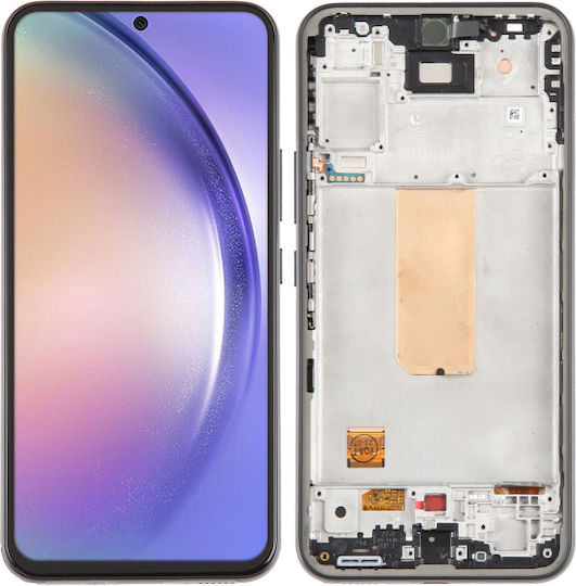 Οθόνη με Μηχανισμό Αφής και Πλαίσιο για Samsung Galaxy A54 5G (SM-A546) (Μαύρο)
