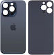Πίσω Καπάκι Μπαταρίας Big Hole Apple Iphone 15 Pro Max Blue Titanium