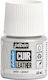 Χρωμα Δερματα Metal Silver Setacolor Leather 45ml