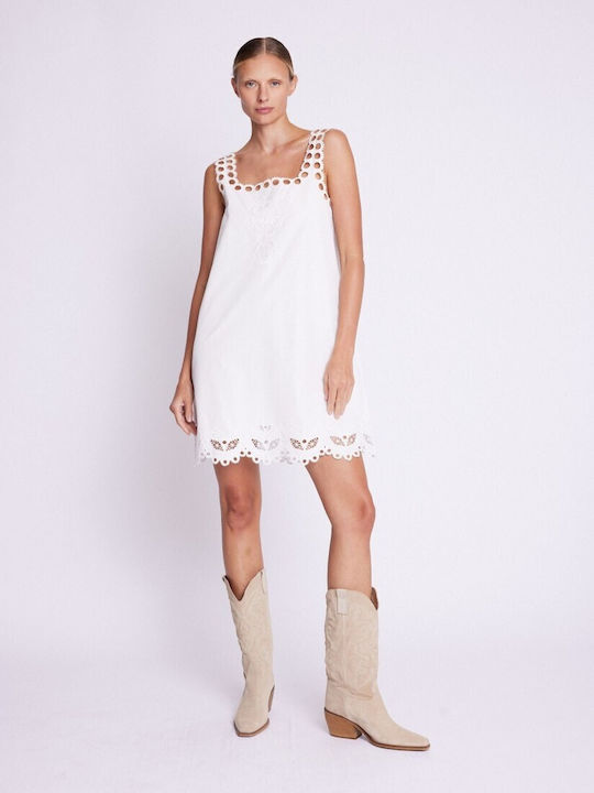 Berenice Mini Dress WHITE