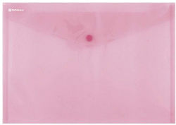 Donau Folder Transparent with Button for Paper ...