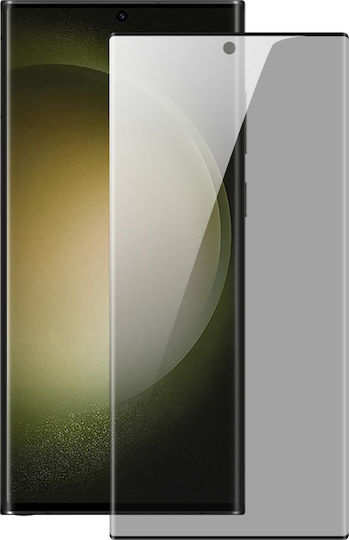 Dux Ducis Anti-Spionage Privatsphäre Vollgehärtetes Glas Samsung Galaxy S22 Ultra Schwarz