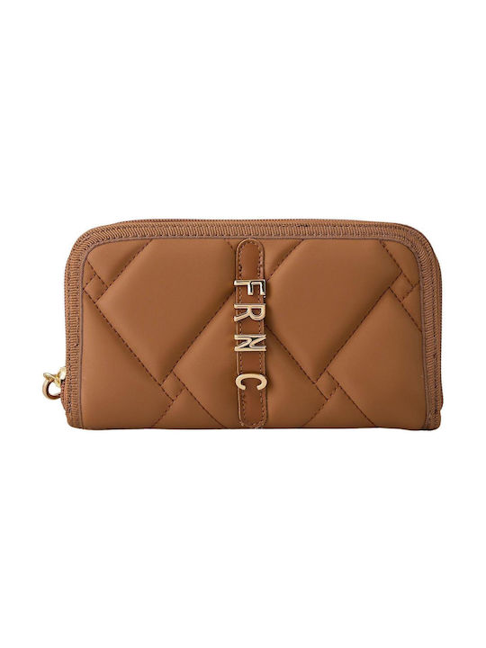 FRNC Frauen Brieftasche Klassiker Tabac Braun