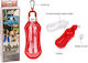 Hundeherrscher Reisewasserflasche für Hunde 500ml 23,5cm x 8cm x 5cm Rot