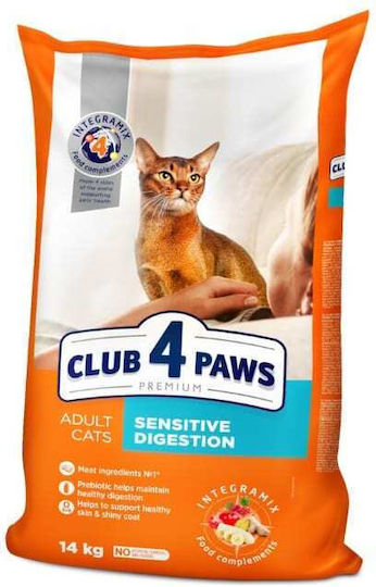 Trockenfutter Katzen mit empfindlicher Verdauung Premium Club 4 Pfoten 14 kg