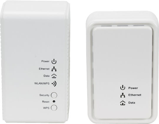 Clever Powerline Kit dublu pentru Conexiune prin Cablu și Port Ethernet