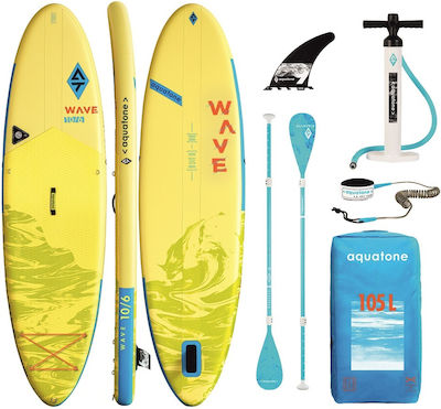 Aquatone Wave 10'6'' Aufblasbar SUP Brett mit Länge 2.74m