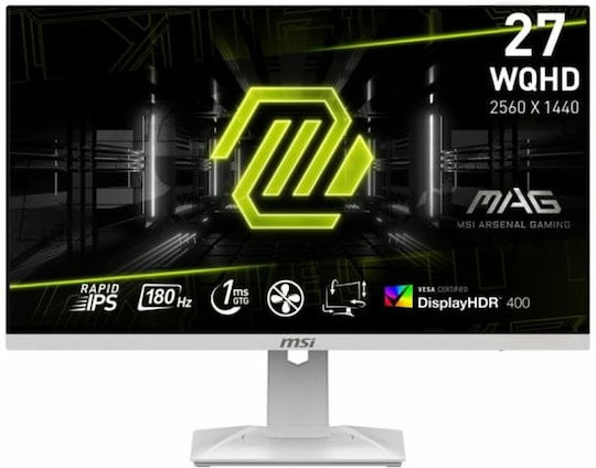 MAG 274QRFW IPS HDR Monitor 27" QHD 2560x1440 180Hz με Χρόνο Απόκρισης 1ms GTG Λευκό