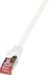 LogiLink CQ2101S S/FTP Cat.6 Καλώδιο Ethernet 15m Λευκό LogiLink CQ2101S S/FTP Cat.6 Καλώδιο Ethernet 15m Λευκό