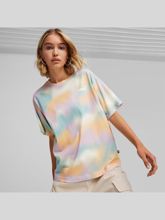 PUMA T-Shirt Peach Fizz