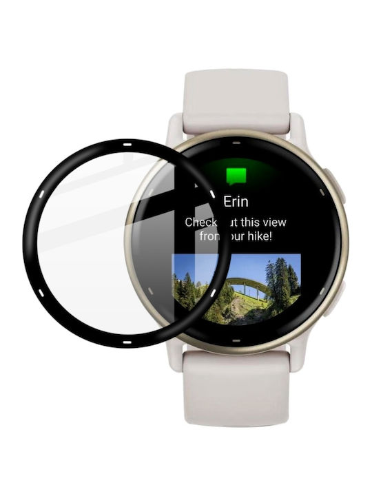 Imak Full Flexi Glass Garmin Vivoactive 5 Black