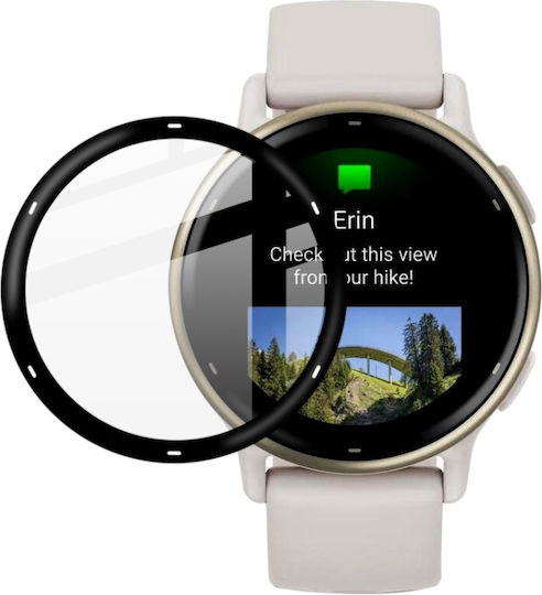 Imak Full Flexi Glass Garmin Vivoactive 5 Черен