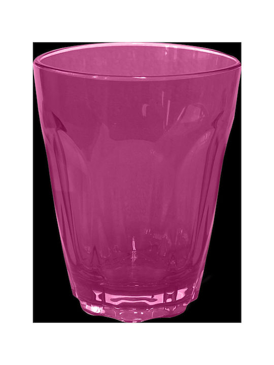 Baci Milano Set of Glasses Water made of Plastic in Turquoise Color 6pcs