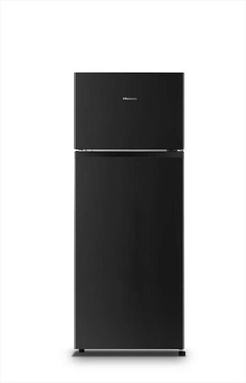 Hisense Kühlschrank mit Doppeltür 206Es H143.4xB55xT54.2cm. Schwarz RT267D4ABE
