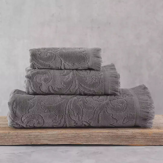 Rythmos Prosop de mână Sienna 30x50cm. Gri Greutate 480gr/m²