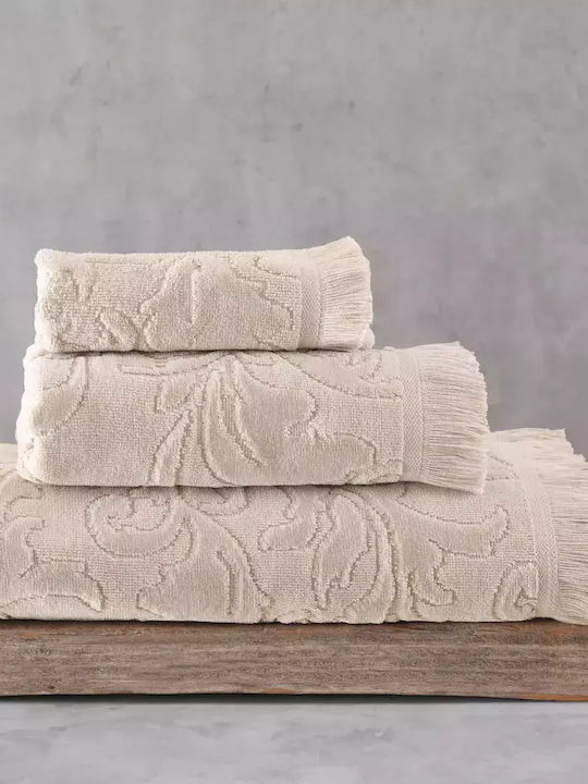Rythmos Hand Towel Sienna Beige Weight 480gr/m²
