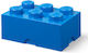 Lego Plastic Kids' Food Container Blue